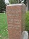 Headstone of Jacob FISHER (1866-1951) and his wife Elizabeth Ann (m.n. WALTER, c. 1867-1940).