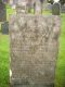 Headstone of James WALTER (c. 1789-1856) and his second wife Mary (m.n. TREMEER, 1807-1884).