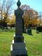 Headstone of John SAMELLS (1824-1906) and his wife Tamisan (m.n. FRISE, 1826-1909).