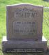 Headstone of James Audrey SMITH (1916-1996) and his wife Thelma E. (m.n. ALLIN, 1916-1998)