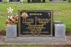 Headstone of John Frederick ROSSACK (1914-1996) and his wife Loris Shirley (m.n. GRAYLING, 1926-2005).