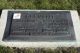 Headstone of John Harold CLEMENT (1914-1988) and his wife Hildur Berta Linnea (m.n. CARLSON, 1913-1980).