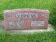 Headstone of John Herbert HOPKINS (1896-1970) and his wife Lutie Esther (m.n. GROVE, 1900-1972).