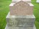 Headstone of James H. BRAGG (1867-1882).