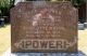 Headstone of John Lowe POWER (1836-1926) and his wife Charlotte POWER (m.n. MASON, 1841-1935).