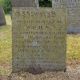 Headstone of John WALTER (1849-1849) son of John WALTER (1812-1879) and his wife Mary (m.n. ALLIN, 1812-1877).