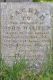 Headstone of John WALTER (Abt 1782-1852) husband of Elizabeth (m.n. VANSTONE, Abt. 1775-?).