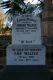 Headstone of Josiah WALTER (1835-1914) and his wife Ann (m.n. FRANCIS, 1838-1934).