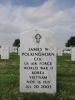 Headstone of Colonel James Wilbur POLKINGHORN (1913-2003)