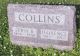 Headstone of Lewis Beers COLLINS (1886-1948) and his wife Bertha Florence (m.n. MILES, 1882-1960).