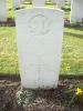 Headstone of No. B11997, Private Lawrence Stuart COURTICE (1920-1944), 46 General Transport Company, Royal Canadian Army Service Corps who died while on active service during WWII.