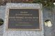 Headstone of Leslie Thomas WILSON (1909-2001) and his wife Ngaere Irene (m.n. HAMMON, 1915-1997).