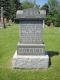 Headstone of Moses ROBBINS (1844-1925); his wife Henrietta (m.n. GILBANK, 1853-1937) and their son Walter Dean ROBBINS (1876-1883).