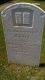 Headstone of Maria BOUNDY (m.n. CORNISH, c. 1801-1877).