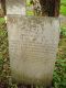 Headstone of Mary MOUNTJOY (c. 1837-1842).