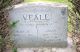 Headstone of Marwood Wesley VEALE (1880-1970); his wife Jeannette (m.n. SUTHERLAND, 1880-1950) and their daughter Helen Madeline VEALE (1906-1981).