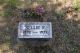 Headstone of Nellie Frances WESSON (m.n. SCHALL, 1892-1927).