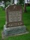 Headstone of Peter J. FISHER (1858-1949) and his wife Elizabeth Alice (m.n. ALLIN, 1859-1911).