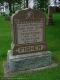 Headstone of Peter J. FISHER (1858-1949) and his wife Elizabeth Alice (m.n. ALLIN, 1859-1911).