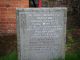 Headstone of Richard WICKETT (c. 1868-1935) and his wife Anne (m.n. HEYWOOD. c. 1879-1951)