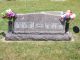 Headstone of Robert E. SMITH (1924-1993) and his wife Beth L. (m.n. DUNN, 1929-2015).