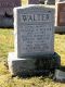 Headstone of Russell Anderson WALTER (1902-1983); his wife Fergus (m.n. McKAY, 1902-1998) and their daughter Catherine Ann WALTER (1939-1965).