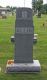 The central main grave marker for the graves of Governor Roger ALLIN (1848-1936) and his first wife Isabella (m.n. McKENZIE, 1844-1925).