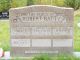 Headstone of Robert Randall BATTY (1889-1965) and his wife Emily Alexander Cora (m.m. HAGER, 1896-1986). Also their children Edna Estella (Stella)  VOSS (m.n. BATTY, 1932-1961) and William D. BATTY (1925).