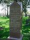 Headstone of Samuel FISHER (c. 1848-1898) and his wife Fanny (m.n. BISSETT, 1850-1909).