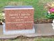 Headstone of Samuel Cornwall ARNOLD (1890-1976).