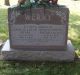 Headstone of Samuel Edgar WERRY (1881-1968) and his wife Myrtle Maud (m.n. BROOKS, 1888-1963)