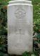 Headstone of J93851, Pilot Officer (Navigator), 426 Squadron, RCAF who died while on active service in Germany during WWII. Lest We Forget.