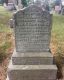 Headstone of Sarah Janet (Jennie) COURTICE (m.n. BUTCHER, c. 1861-1887).