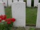 Headstone of No. 240434, Private Sampson RUNDLE (c. 1877-1917) 1st./5th. Battalion, Duke of Cornwall's Light Infantry, BEF