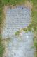 Headstone of Susanna WALTER (m.n. WALTER, c. 1792-1828) first wife of James WALTER (c. 1789-1856).