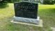 Headstone of Thomas SHORTRIDGE (1876-1948) and his wife Minnie (m.n. BRADLEY, 1880-1936).