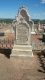 Headstone of Thomas Augustine SOLOMON (c. 1870-1901) and his sister Grace Reed SOLOMON (c. 1869-1960).