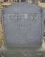 Headstone of Thomas Beecher COWLEY (1842-1921) and his wife Ann (m.n. FURSEY, 1847-1941).