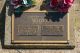 Headstone of Vera Alexandria WALTER (1905-1982) and her youngest brother Robert John WALTER (1912-1989) two of the children of Robert John WALTER (1877-1951) and his wife Elizabeth Jane (m.n. PEARSON, 1880-1917).