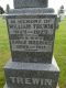 Headstone of William TREWIN (1830-1923) and his wife Annie (m.n. ROBBINS, 1852-1911).