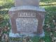 Headstone of Walker FRASER (1890-1972); his wife Greta Mable (m.n. WALTER(s), 1893-1970) and their son Earl Franklin FRASER (1918-1953)