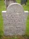 Headstone of William ELLIOT (c. 1844-1929) and his wife Jane (m.n. CORY, 1842-1932).