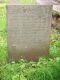 Headstone of William ASHTON (c. 1777-1847).