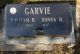 Headstone of William Herbert (Bill) GARVIE (1938-2003).