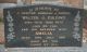 Headstone of Walter James GOLDING (1892-1975) and his wife Amelia Geake (m.n. PEARSE, 1897-1981)