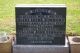 Headstone of Willian John Kilpatrick SIMMONS (1893-1974) and his wife Olive Irene (m.n. JOHNSTON, 1895-1972).