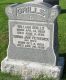 Headstone of William Patrick GRILLS (1850-1936) and his wife Sarah Jane (m.n. PETHERICK, 1853-1938).