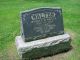 Headstone of Warner Willsea WALTER (1880-1964) and his wife Cora T. (m.n. TYNDAL, 1880-1945).